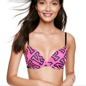 Victoria's Secret Pink Wear Everywhere Logo Bra